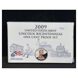 2009 U.S. MINT LINCOLN BICENTENNIAL 1ï¿½ PROOF SET