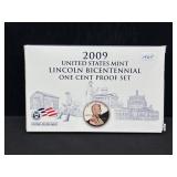 2009 U.S. MINT LINCOLN BICENTENNIAL 1ï¿½ PROOF SET