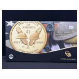 2016 "CODE TALKERS" $1 COIN & CURRENCY SET