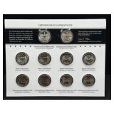2011 AMERICA THE BEAUTIFUL QUARTERS - UNC SET
