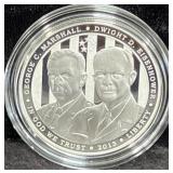 2013 5-STAR GENERALS COMM. PROOF SILVER DOLLAR