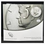 50TH ANNIVERSARY KENNEDY UNC HALF DOLLAR SET