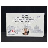 2009 U.S. MINT LINCOLN BICENTENNIAL 1ï¿½ PROOF SET