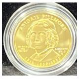 2010 "ABIGAIL FILLMORE" FIRST SPOUSE UNC GOLD COIN