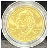 2010 "ABIGAIL FILLMORE" FIRST SPOUSE UNC GOLD COIN