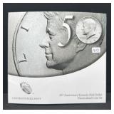 50TH ANNIVERSARY KENNEDY UNC HALF DOLLAR SET