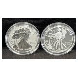 2013 AMERICAN EAGLE WEST POINT 2 COIN SILVER SET
