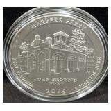 2016 AMERICA THE BEAUTIFUL 5 OZ UNC SILVER COIN