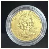 2015 1ST SPOUSE GOLD JACQUELINE KENNEDY COIN