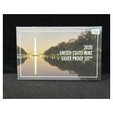 2020 US MINT SILVER PROOF SET