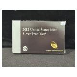 2012 UNITED STATES MINT SILVER PROOF SET