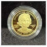 2015 1ST SPOUSE GOLD JACQUELINE KENNEDY COIN