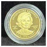 2015 1ST SPOUSE GOLD JACQUELINE KENNEDY COIN