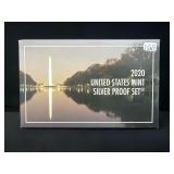2020 UNITED STATES MINT SILVER PROOF SET