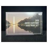 2020 UNITED STATES MINT SILVER PROOF SET