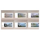 LOT OF (6) STATE QUARTER FIRST DAY COVERS - SEALED