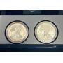 2013 AMERICAN EAGLE WEST POINT 2-COIN SILVER SET
