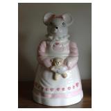 House of Llyod Mouse w/ Teddy Bear Cookie Jar