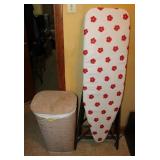 Ironing Board w/ Woven Trash Bin