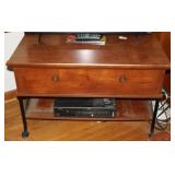 Wooden 1 Drawer Console Table