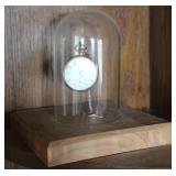 1895-61 Hope Bros Pocket Watch in Glass Dome