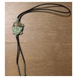 Bennett Native American Inlaid Turtle Bolo Tie