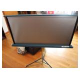 Zayre Apollo Silver Lenticular Projector Screen