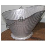 Galvanized Steel Coal Hod/ Scuttle Bucket
