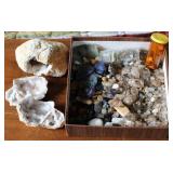 Various Tumbled & Raw Stones w/ Geodes