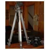 Focus Camera Tripod w/ Sears TLS 35mm Camera