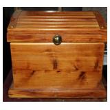 Wooden Cedar Lined Box