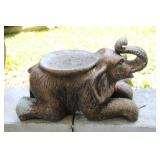 Resin Elephant Plant Stand
