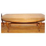 Queen Anne Style Drop Leaf Coffee Table