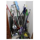 Mops, Brooms, & Vacuum Collection