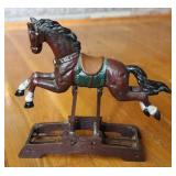 Cracker Barrel Cast Iron Classic Rocking Horse