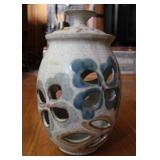 Cindy Angliss Style Stoneware Votive Candle Holder