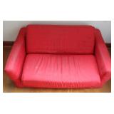 Red Foldable Kids Couch