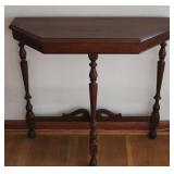 Solid Walnut Entry Table