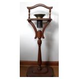 Mahogany Victorian Style Smoking Stand