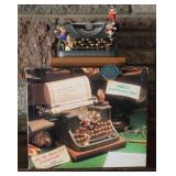 Enesco All We Want For Christmas Typewritter