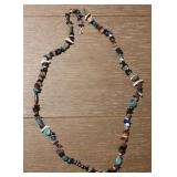 Southwestern Mixed Polished Gemstone Necklace