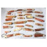 ABOUT (30) ASSORTED KNIVES