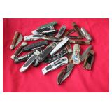 ABOUT (30) ASSORTED KNIVES