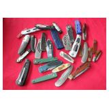 ABOUT (30) ASSORTED KNIVES
