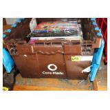 TOTE OF MAGAZINES