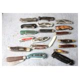 ABOUT (20) ASSORTED KNIVES