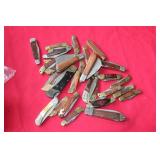 ABOUT (30) ASSORTED KNIVES