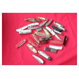 ABOUT (30) ASSORTED KNIVES