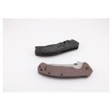 TWO EMERSON DESIGN KERSHAW KNIVES