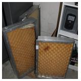 (3) ALUMINUM DISPLAY BOXES FOR REPAIR